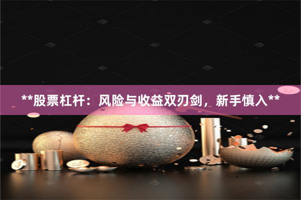 **股票杠杆：风险与收益双刃剑，新手慎入**